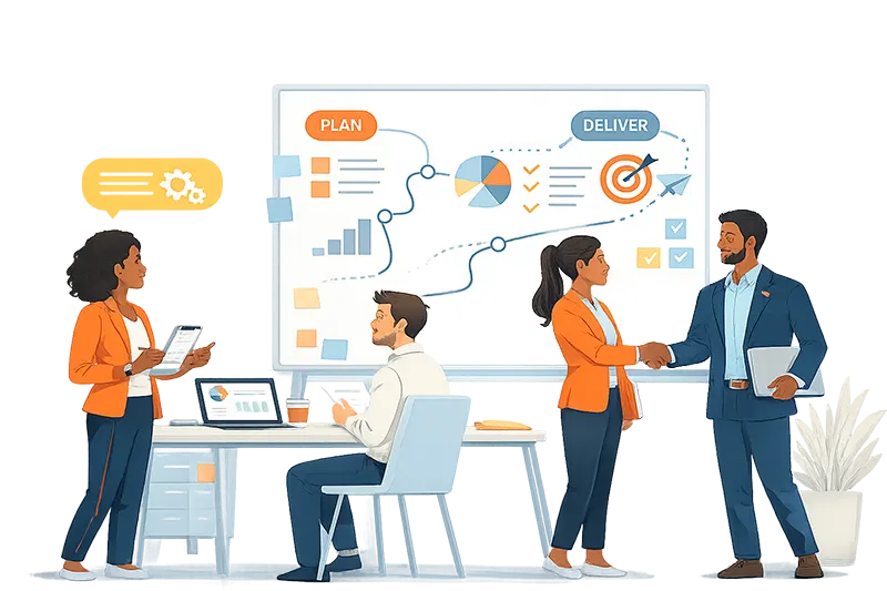 Change management outsourcing